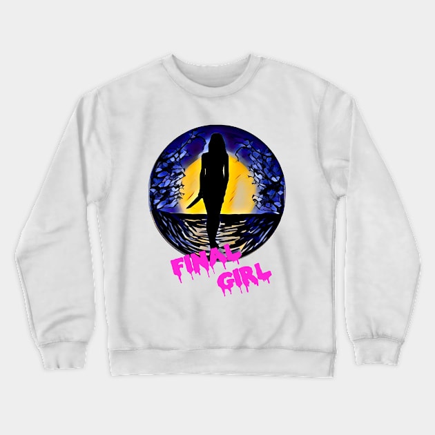 Final Girl Crewneck Sweatshirt by Fred_art_61